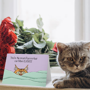 Beste Cat Mama je! Karte