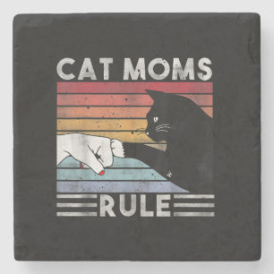 Beste Cat Mama je Kat - Mama vorhanden Steinuntersetzer