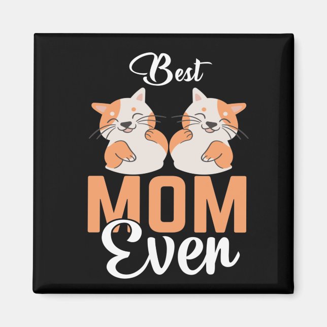BESTE CAT-MAMA JE MAGNET (Vorne)