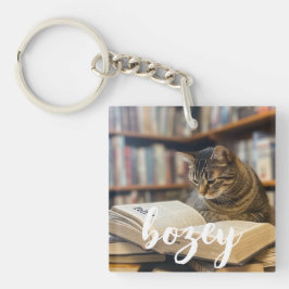 Beste Cat Mama je Modernes, benutzerdefiniertes Pe Schlüsselanhänger