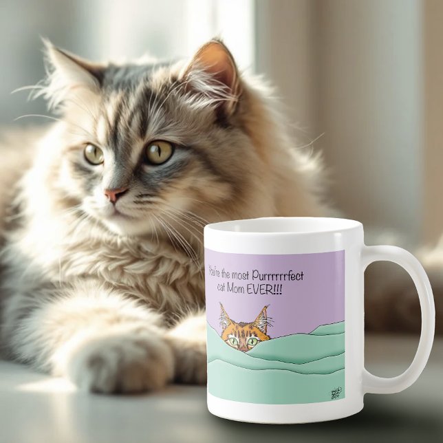 Beste Cat Mama je! Muttertag Kaffeetasse (Von Creator hochgeladen)