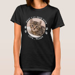Beste Cat-Mama je Paw druckt kundenspezifisches Fo T-Shirt<br><div class="desc">Beste Cat Mama je... Überraschen Sie Ihre Lieblings-Cat-Mama in diesem Muttertag , Geburtstag oder Weihnachten mit diesem super niedlichen Haustier Foto T - Shirt. Passen Sie diesen Katzenmutter-T - Shirt mit dem beliebtesten Foto Ihrer Katze an, und nennen Sie es. Dieses Katzenpapa-Shirt ist ein Muss für Katzenliebhaber und Katzenmütter. Großartiges...</div>