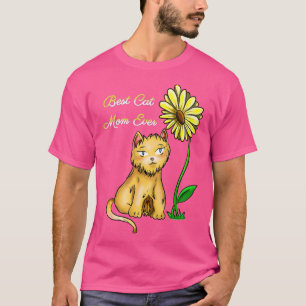 Beste Cat Mama je Sonnenblumen Cat Mama Sonnenblum T-Shirt
