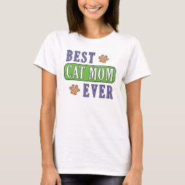 Beste Cat Mama je T-Shirt