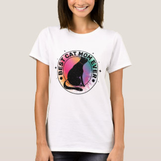 Beste Cat Mama je Women's Shirt - Niedlicher Cat L