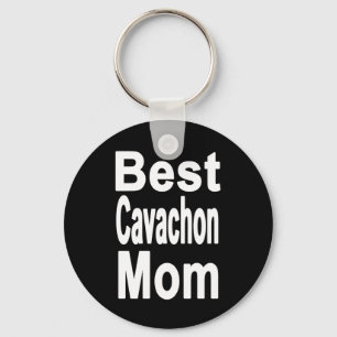 Beste Cavachon Mama Schlüsselanhänger