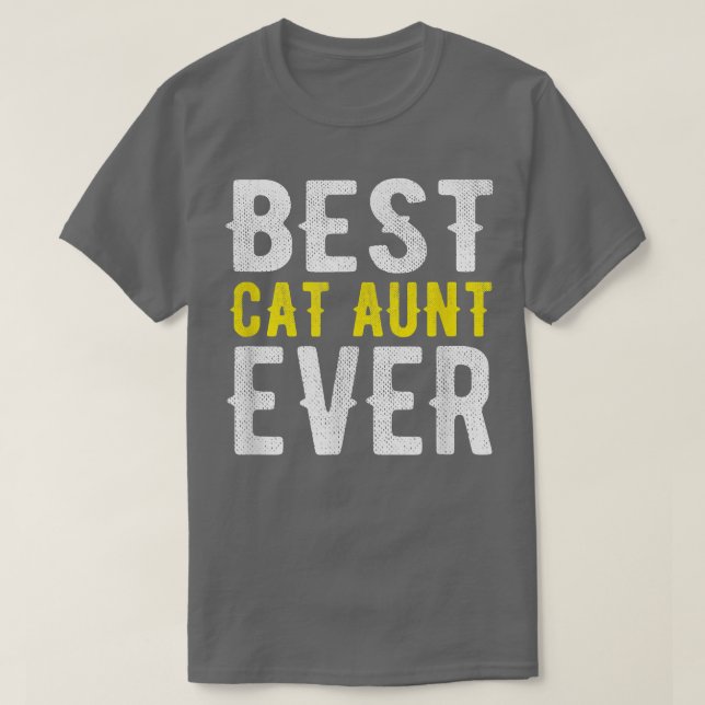 Beste Chat Tante Ever Funny  T-Shirt (Design vorne)
