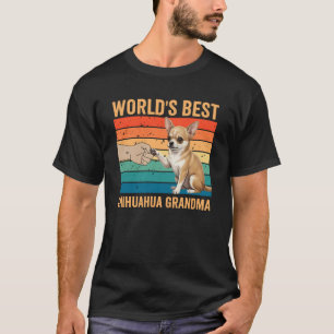 Beste Chihuahua-Oma der Welt Chihuahua-Oma T-Shirt