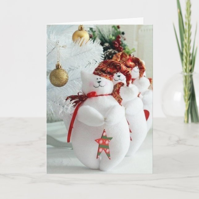 **BESTE CHRISTMAS EVER** FREUNDE & FAMILIEN FEIERTAGSKARTE (Vorderseite)