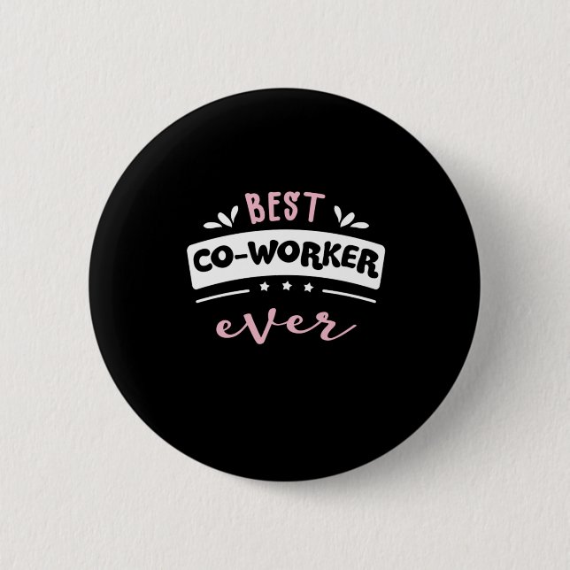Beste Co-Worker-Geschenkidee Button (Vorderseite)