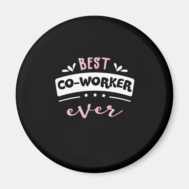 Beste Co-Worker-Geschenkidee Magnet (Vorne)