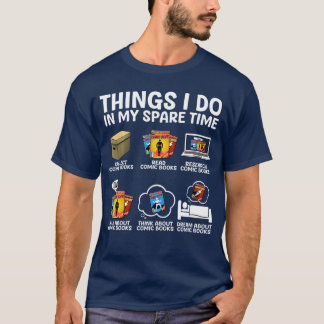 Beste Comic-Book-Design für Männer Frauen Comic-Bo T-Shirt