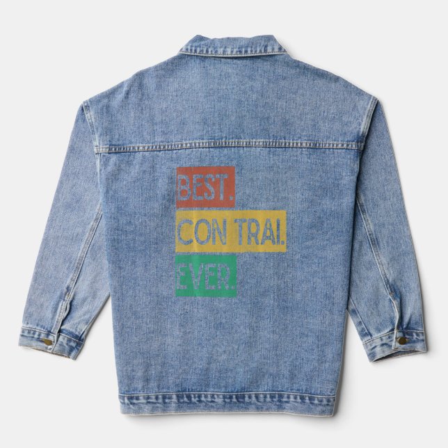 Beste Con Trai je Son Vietnamese Bekleidung Männer Jeansjacke (Rückseite)