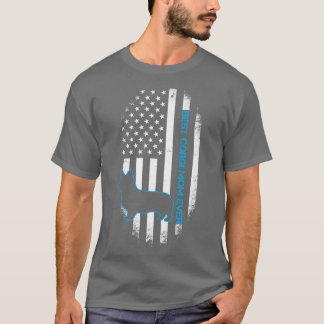 Beste Corgi-Mama je Corgi Dog Mutter amerikanische T-Shirt