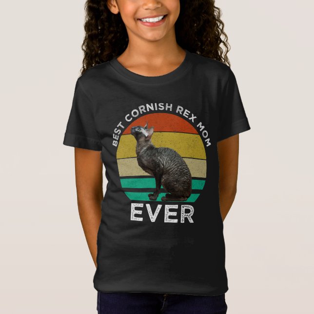 Beste Cornish Rex-Mutter überhaupt T-Shirt (Vorderseite)