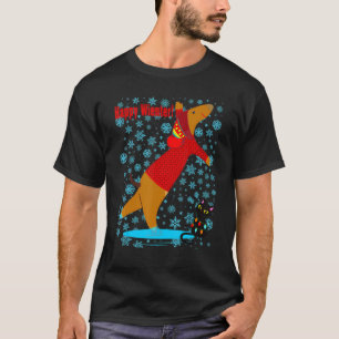 Beste Dackel Dackel Hund Niedlich Happy Wienter Pu T-Shirt