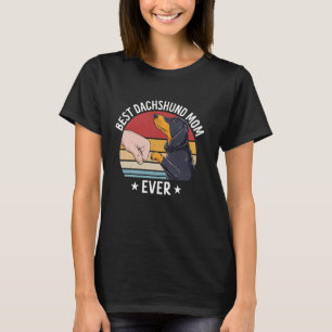 Beste Dackel Mama je Niedliche Dackel Dog Mama Wo T-Shirt