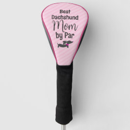 Beste Dackel Mama von Par Funny Golf Head Cover Golf Headcover
