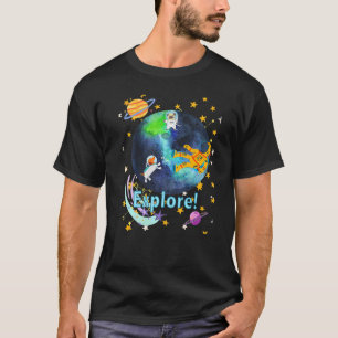 Beste Dackel Niedliche Dackel Dog Science Erforsch T-Shirt