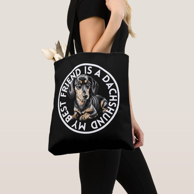 Beste Dackel Tasche (Von Nahem)
