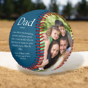 Beste Dad Aller Zeiten Definition 2 Foto Spaß Blau Baseball