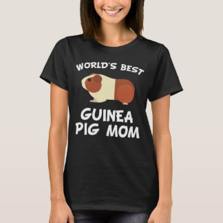 Beste das Meerschweinchen-Mama der Welt T-Shirt