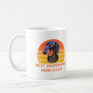Beste Datschund-Mutter je T-Shirt Kaffeetasse