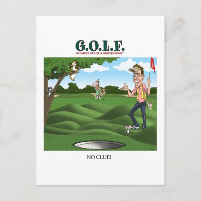 BESTE DER FRUSTRATIONEN DES LEBENS POSTKARTE (Vorderseite)