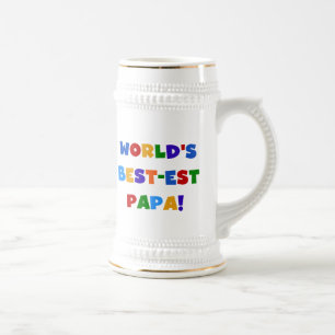 Beste der Papa-T-Shirts und Geschenke der helle Bierglas