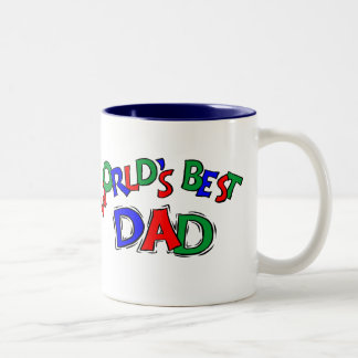 Beste der Vater-Tasse der Welt Zweifarbige Tasse