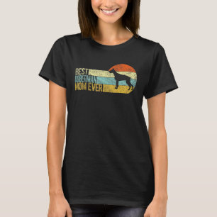 Beste Doberman Mama je Doberman Mama Dobermann Dog T-Shirt