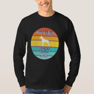 Beste Dobermann-Mutter der Welt T-Shirt