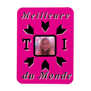 "Beste Du der Welt" Magnet