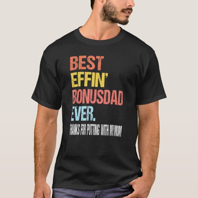 Beste Effektbonus Vater Danke für das Schneiden mi T-Shirt (Vorderseite)
