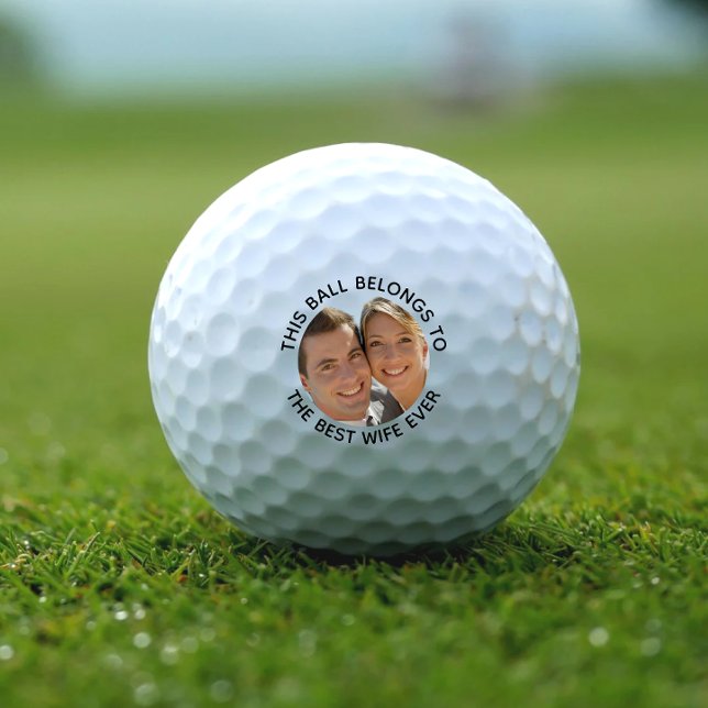 Beste Ehefrau je Foto Golfball (Von Creator hochgeladen)