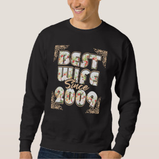 Beste Ehefrau seit 11. Hochzeitstag 2009 11 Y Sweatshirt