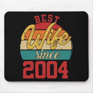 Beste Ehefrau seit 2004 Epic Couple 20. Wedding An Mousepad