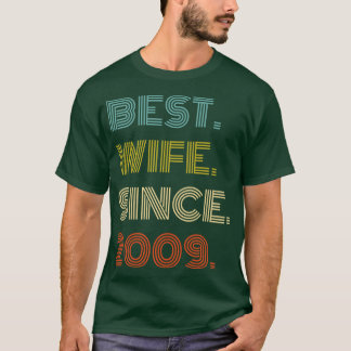 Beste Ehefrau seit 2009 T-Shirt