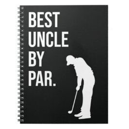 Beste Einheit für Par Black und Weiß für Golfer Sp Notizblock