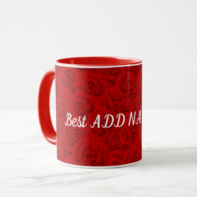 Beste Elegante Moderne Kunst, Dichtung und Musik Tasse (Vorderseite Links)