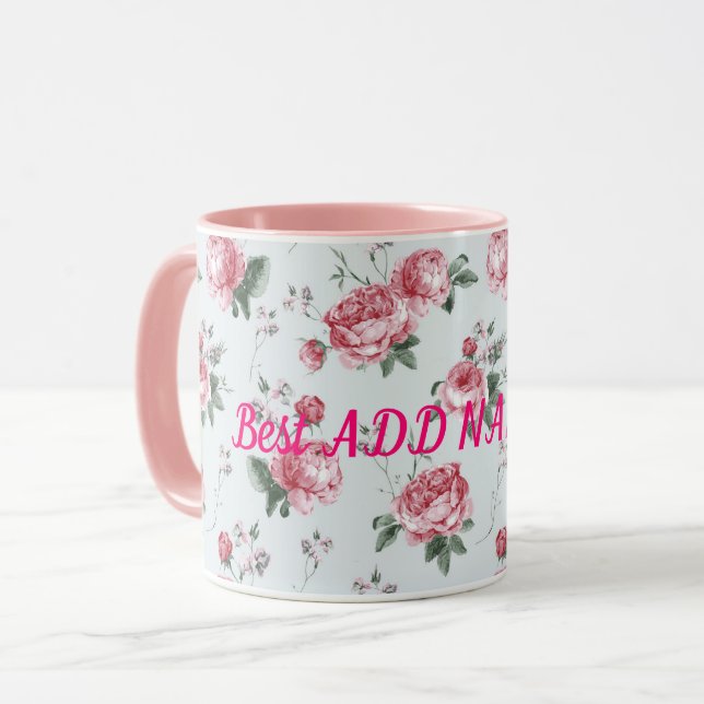 Beste Elegante Moderne Kunst, Dichtung und Musik Tasse (Vorderseite Links)