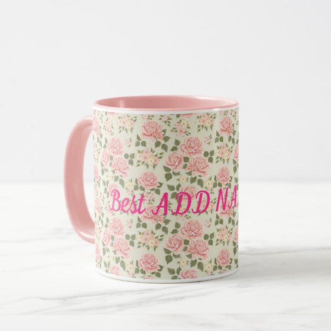 Beste Elegante Moderne Kunst, Dichtung und Musik Tasse (Vorderseite Links)