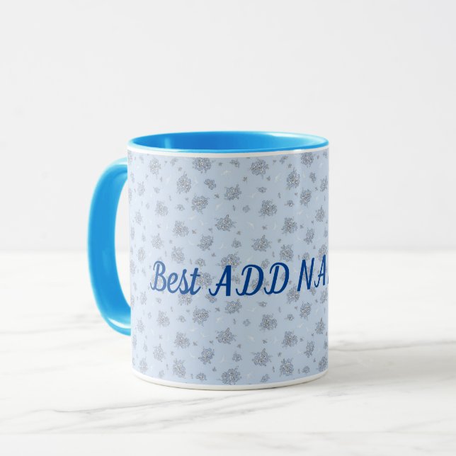 Beste Elegante Moderne Kunst, Dichtung und Musik Tasse (Vorderseite Links)