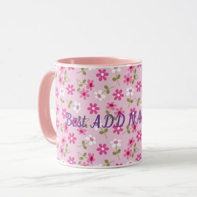 Beste Elegante Moderne Kunst, Dichtung und Musik Tasse (Vorderseite Links)