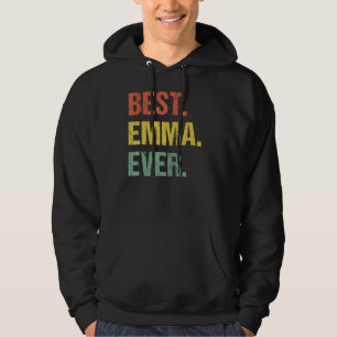 Beste Emma je Retro Funny Name Spaß Nickname Hoodie