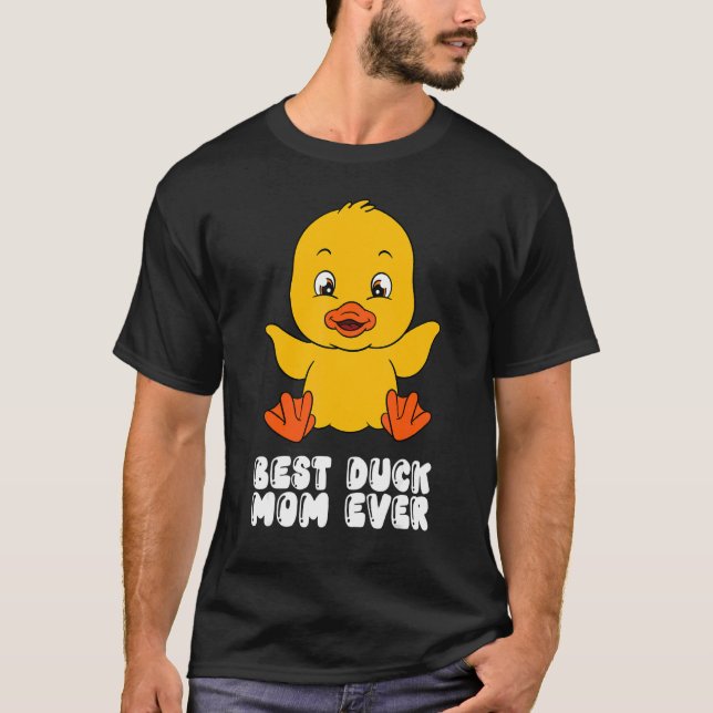 Beste Entenmutter überhaupt T-Shirt (Vorderseite)