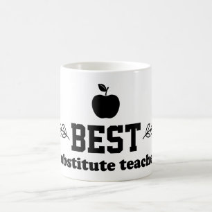 Beste Ersatzlehrerin Kaffeetasse