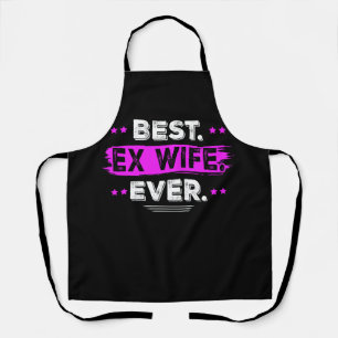 Beste Ex-Ehefrau je von Ehemann Matching Family Schürze
