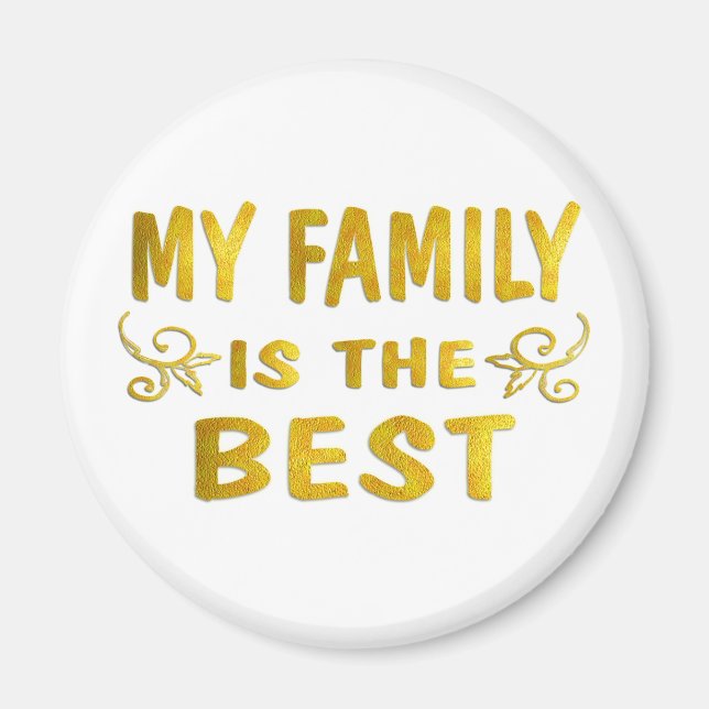 Beste Familie Magnet (Vorne)