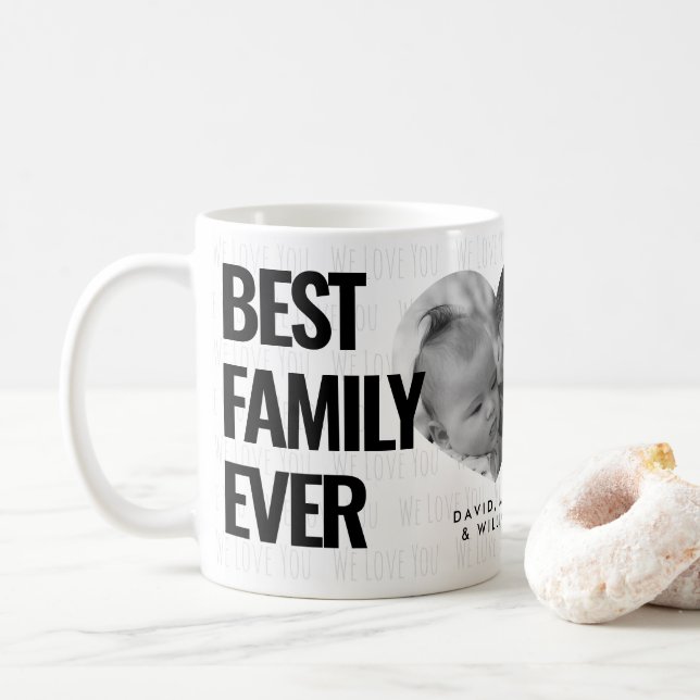 Beste Familiensammlung und benutzerdefinierter Tex Kaffeetasse (Mit Donut)